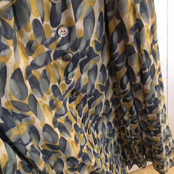 Jones New York Woman's Collection Dress 100% Silk - Picture 11 of 12